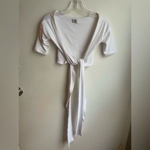 Oh Polly White Crop Top